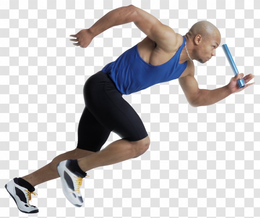Running Shorts Sprint Athlete - Cartoon - Man Transparent PNG