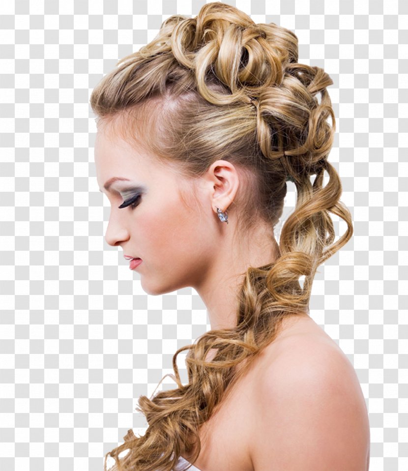 Hair Iron Hairstyle Long Updo Transparent PNG