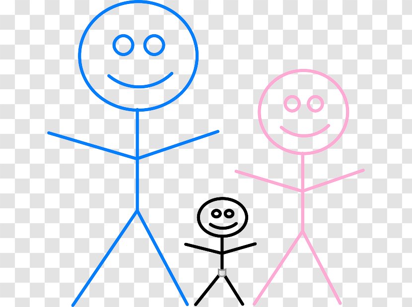 Stick Figure Drawing Art Pivot Animator Animation - Smiley - Parent-child Interaction Transparent PNG