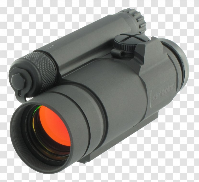 Aimpoint CompM4 AB Red Dot Sight Reflector M4 Carbine - Cartoon - Sights Transparent PNG