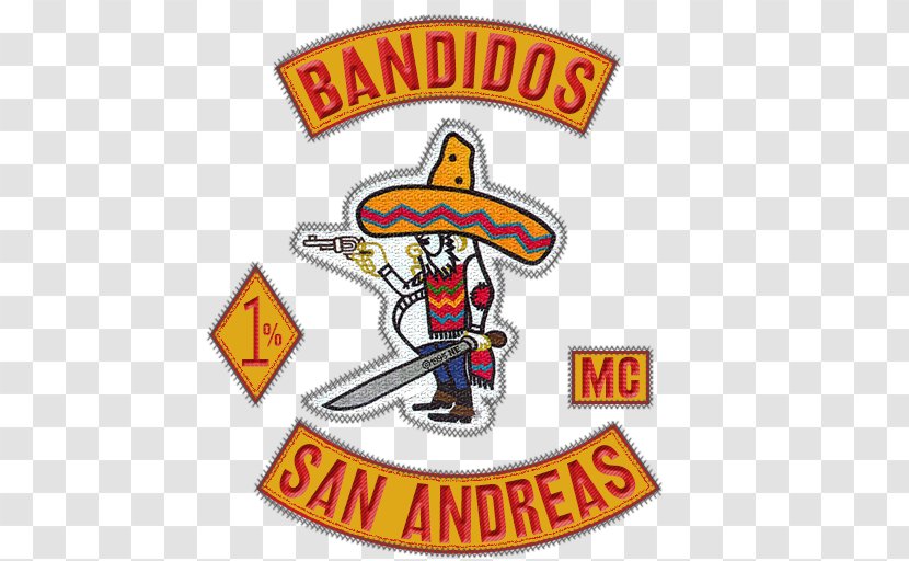 Logo Brand Organization Bandidos Motorcycle Club Font - Symbol - Line Transparent PNG