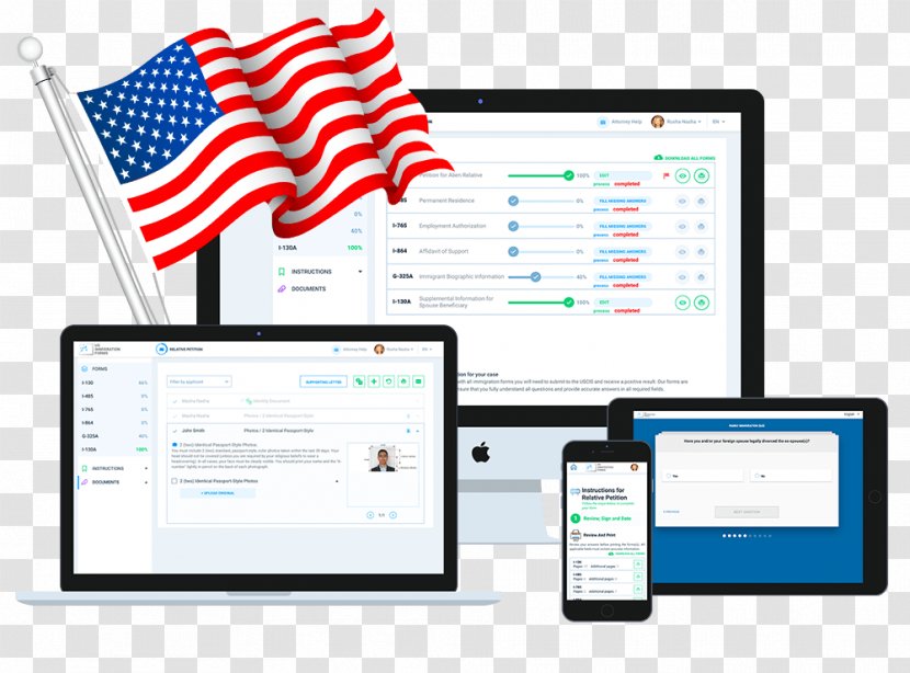 United States Citizenship And Immigration Services Advance Parole Clip Art O Visa Computer Software - Accessory - Area Transparent PNG