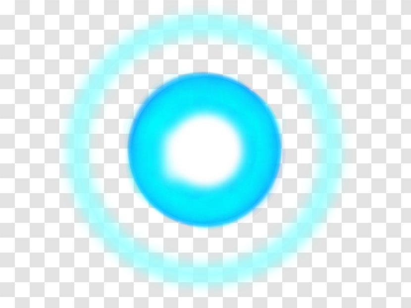Circle Eye - Aqua Transparent PNG