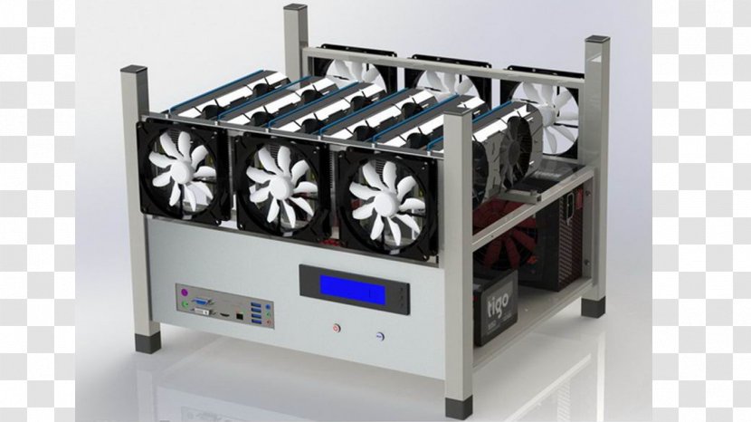 Computer Cases & Housings Ethereum Mining Rig Bitcoin - Miner Transparent PNG