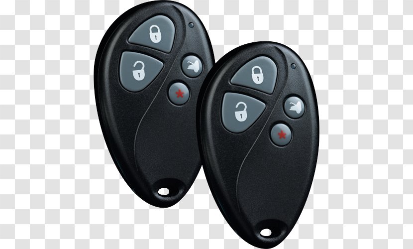 Remote Controls Car Alarm Starter Security Alarms & Systems - Lock - Keyless System Transparent PNG