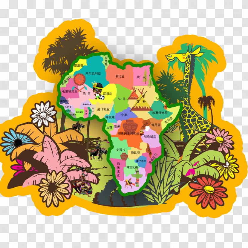 South Africa Map Illustration - Of Transparent PNG