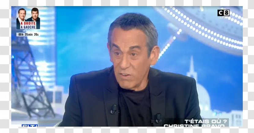 Thierry Ardisson Salut Les Terriens 0 Canal 8 Keno - Silhouette Transparent PNG