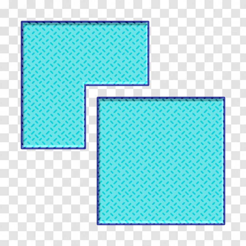 Backward Icon Bring - Electric Blue Rectangle Transparent PNG