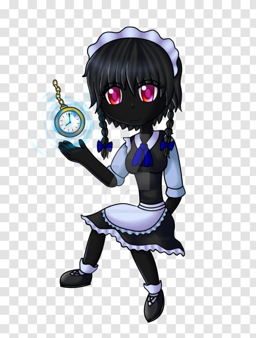 She Asked For It M.U.G.E.N Sprite 4 January - Watercolor - Sakuya Transparent PNG