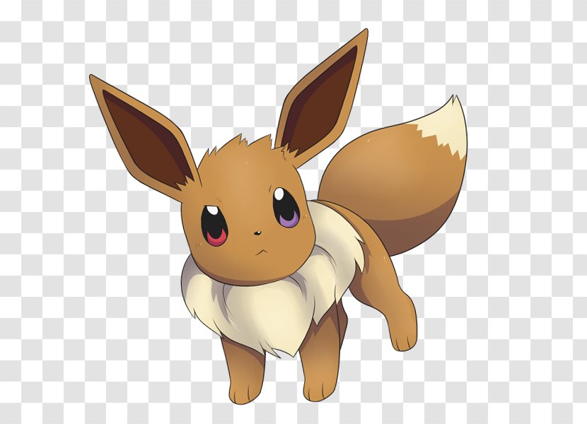 Pokémon Red And Blue X Y Eevee Sun Moon Pikachu - Rabits Hares Transparent PNG