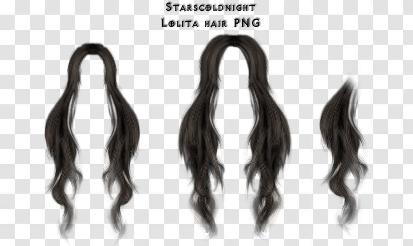 Hair Cartoon - Lace Wig Costume Transparent PNG