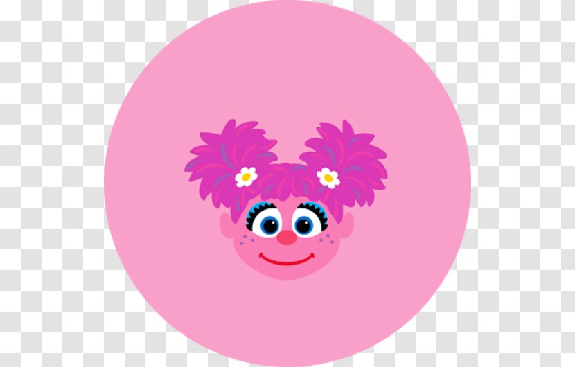 Abby Cadabby Enrique Cookie Monster Elmo Big Bird - Smile - Pink Transparent PNG