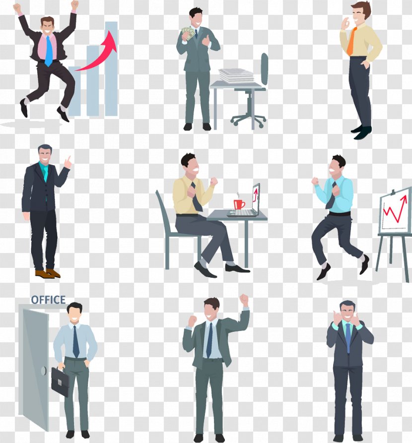 Businessperson Icon - Shoulder - Business Man Collection Transparent PNG