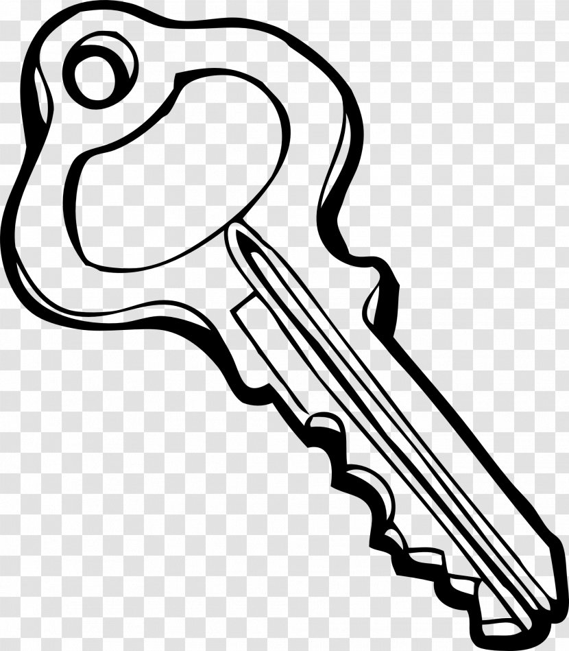 Coloring Book Key Drawing - Sports Equipment Transparent PNG