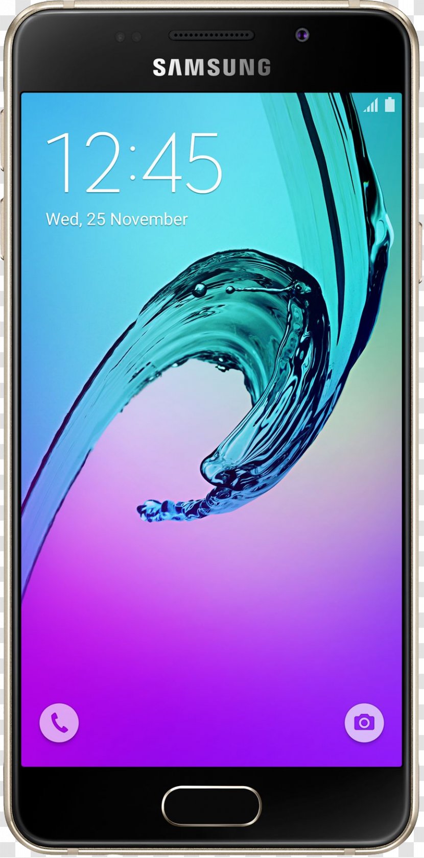 Samsung Galaxy A3 (2015) A5 (2016) A7 (2017) Smartphone - Telephone Transparent PNG