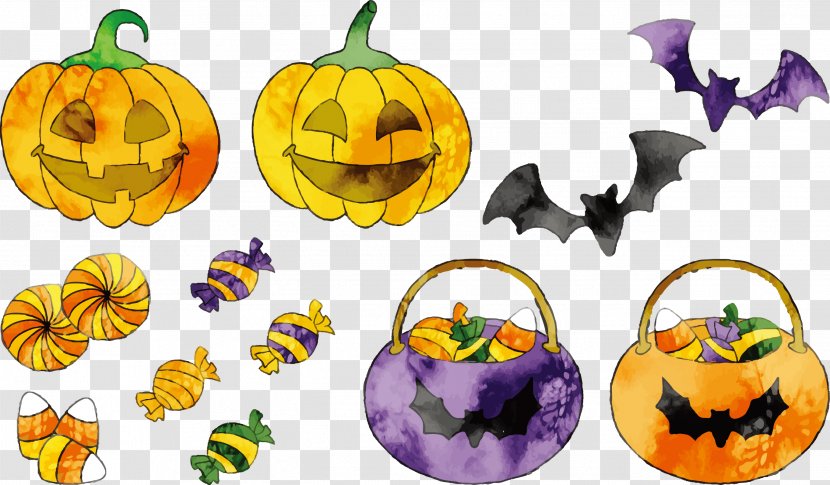 Vector Illustration Halloween Elements - Fruit - Festival Transparent PNG