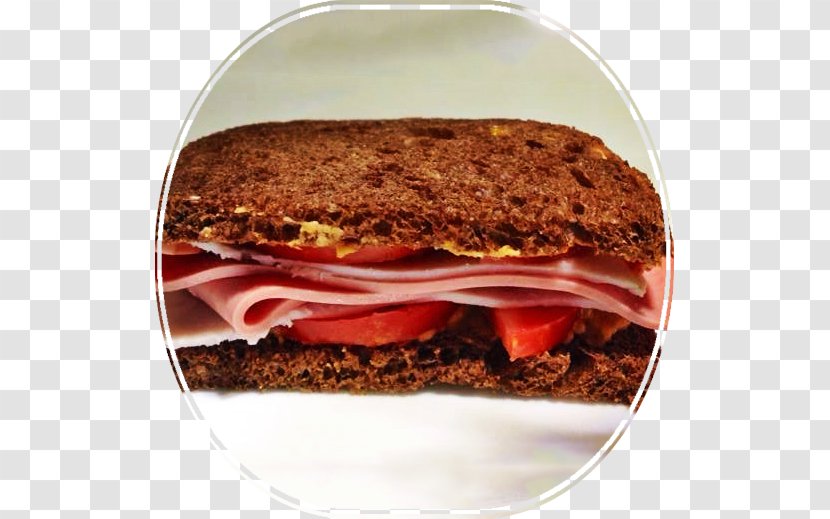 Breakfast Sandwich Rye Bread Ham Tramezzino Cheeseburger - Recipe Transparent PNG