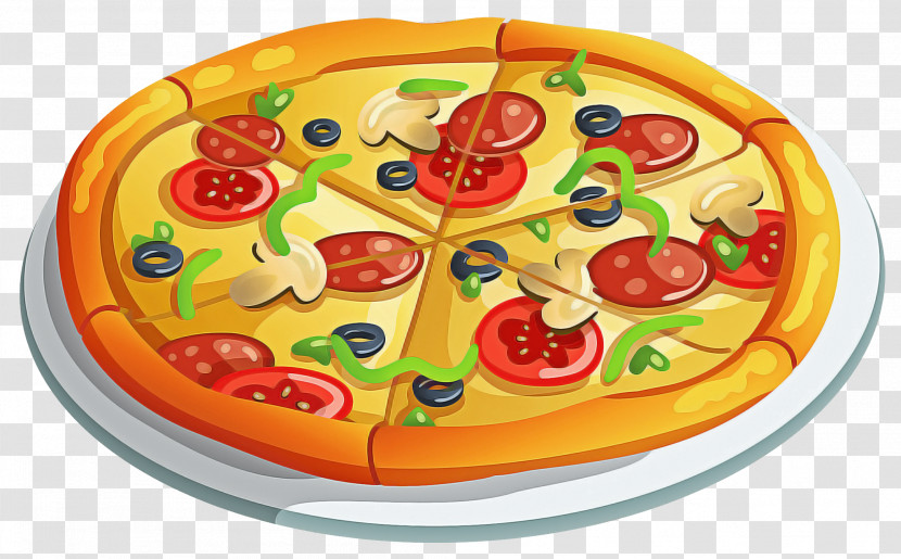 Food Dish Pizza Cuisine Transparent PNG