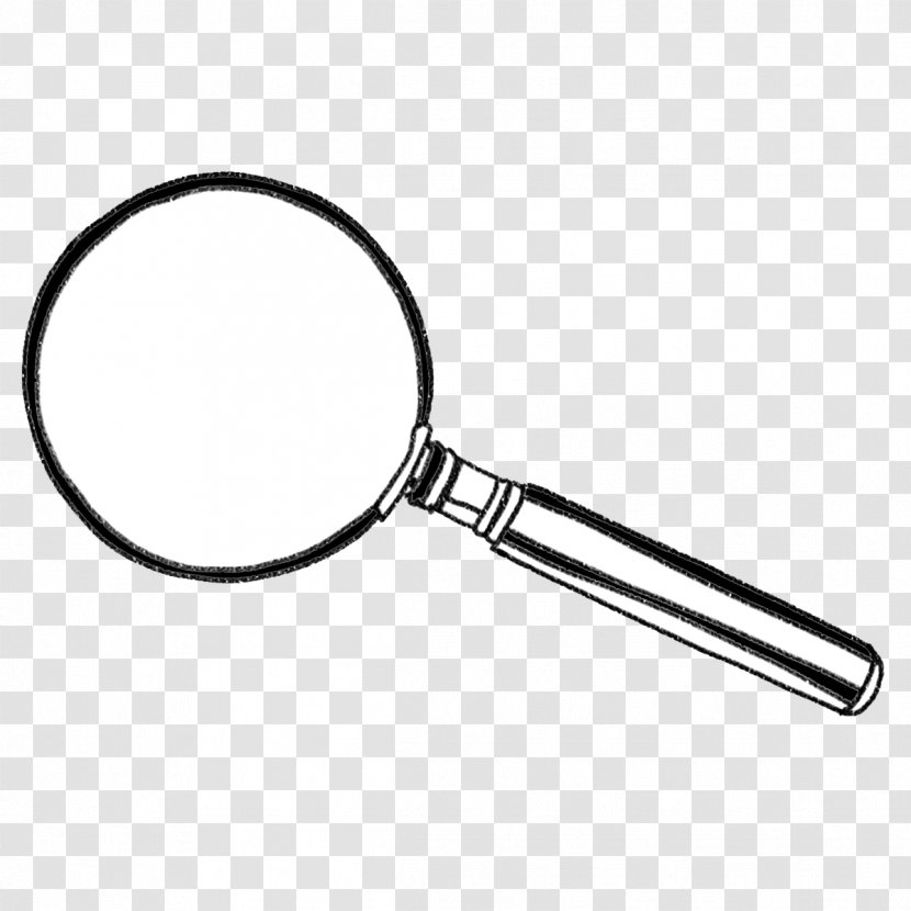 Magnifying Glass Drawing - Material Transparent PNG