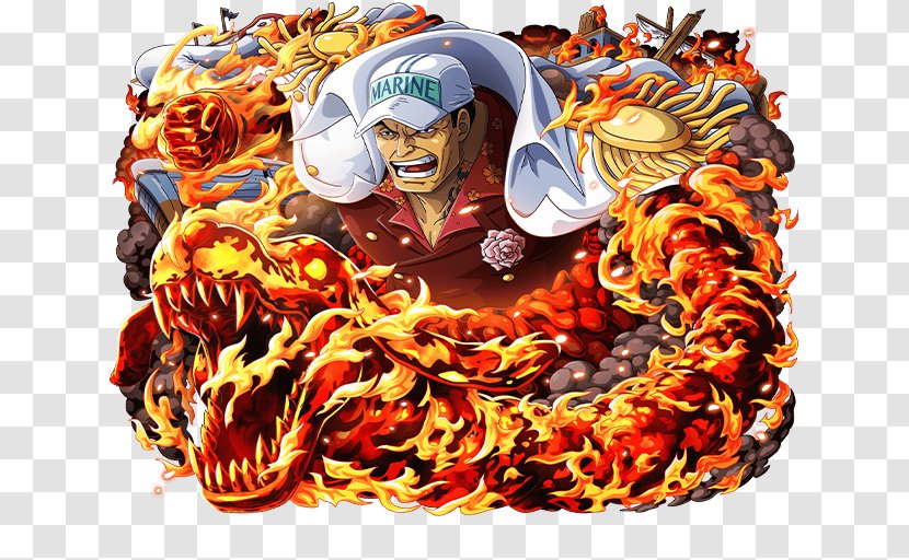 Akainu One Piece Treasure Cruise Borsalino Monkey D. Luffy - D Garp Transparent PNG