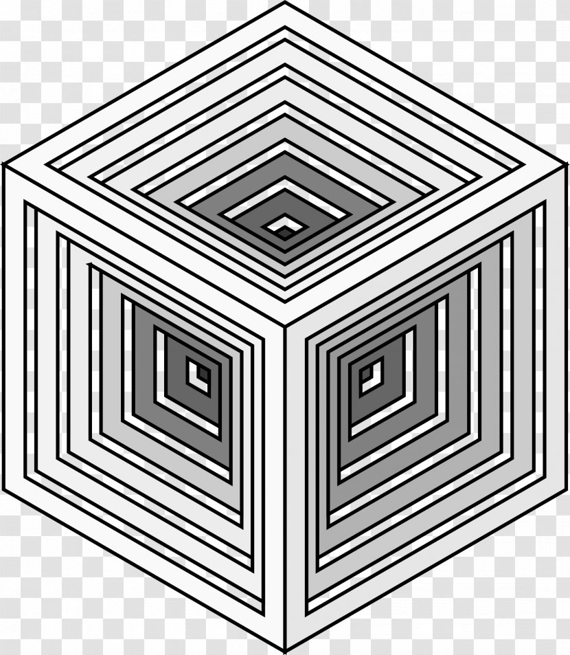 Cube Circle Square Clip Art - Symmetry Transparent PNG