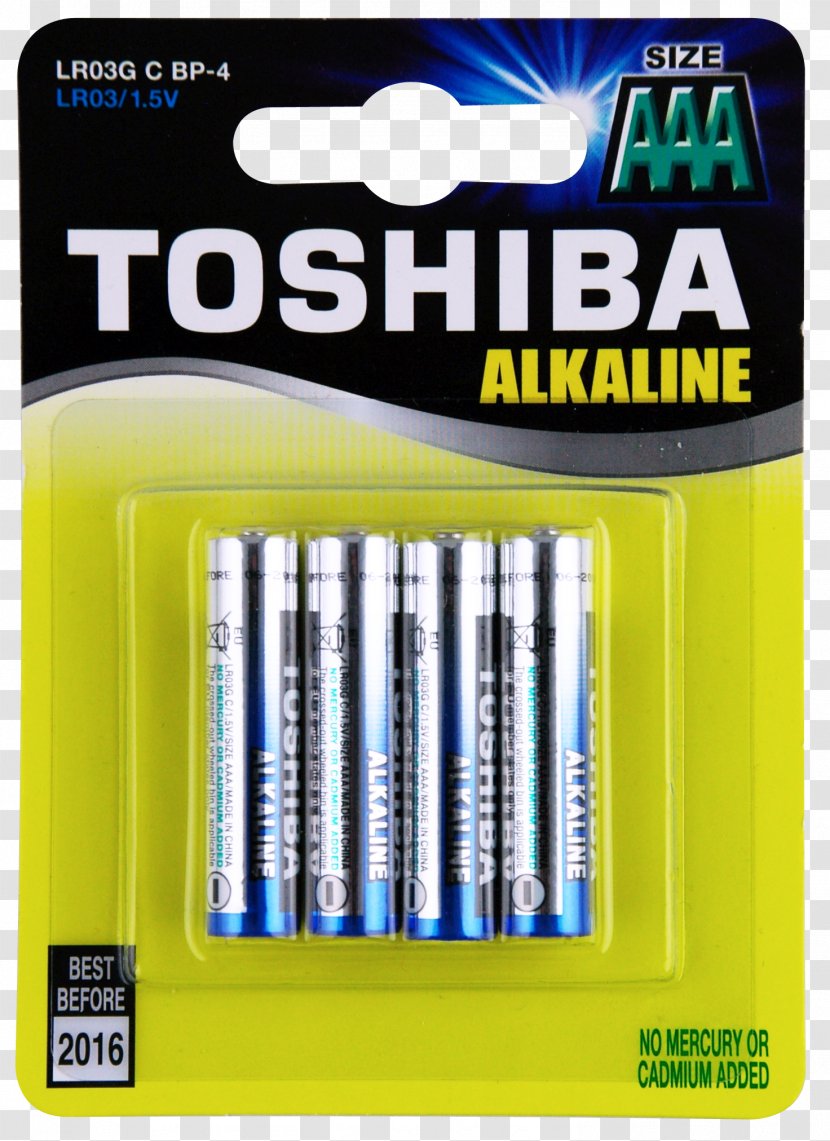 Nine-volt Battery AAA Electric Toshiba - Aa Transparent PNG