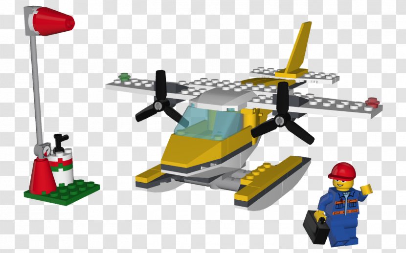 Helicopter Rotor Airplane LEGO Propeller - Toy Block Transparent PNG