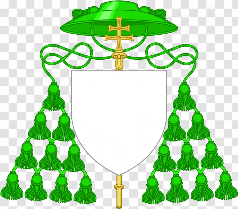 Priest Coat Of Arms Archbishop Cardinal - Christmas - Oblak Transparent PNG