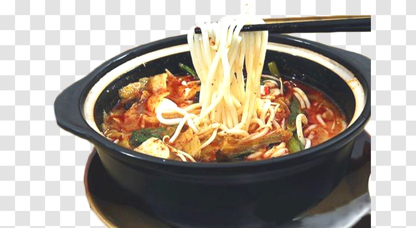 Yunnan Chinese Cuisine Chicken Soup Crossing The Bridge Noodles Mixian - Cooking - Noodle Transparent PNG
