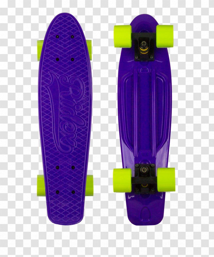 Penny Board Skateboarding Longboard Purple - Lollipop Transparent PNG