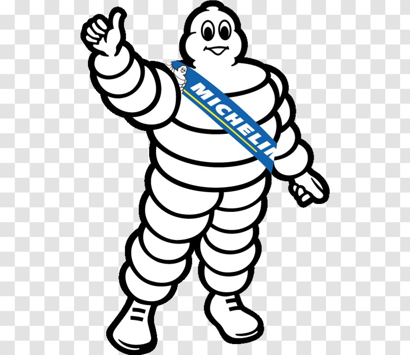 Michelin Man Logo Tire - Art Transparent PNG