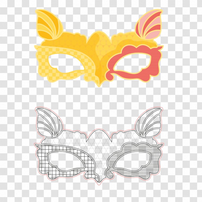 Mask Carnival Euclidean Vector Handicraft Askartelu - Cat Transparent PNG