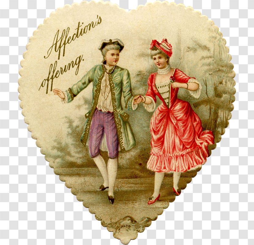 Victorian Era Valentine's Day Heart Cupid Love - House Transparent PNG