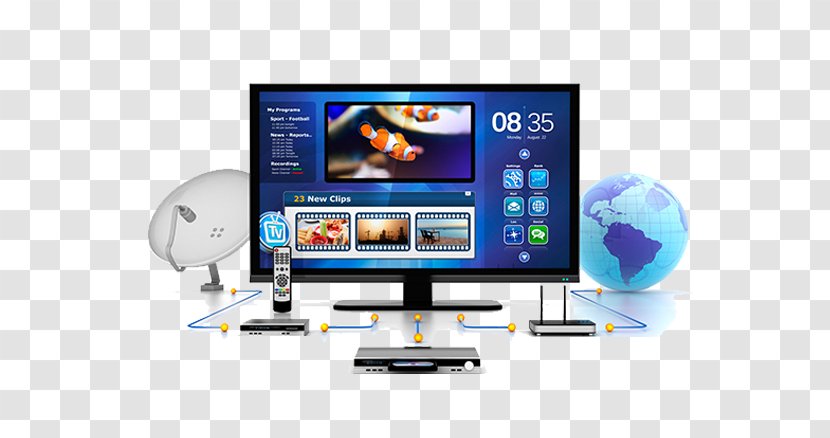 IPTV Cable Television Internet Service Provider Digital - Media - HD Big TV Transparent PNG