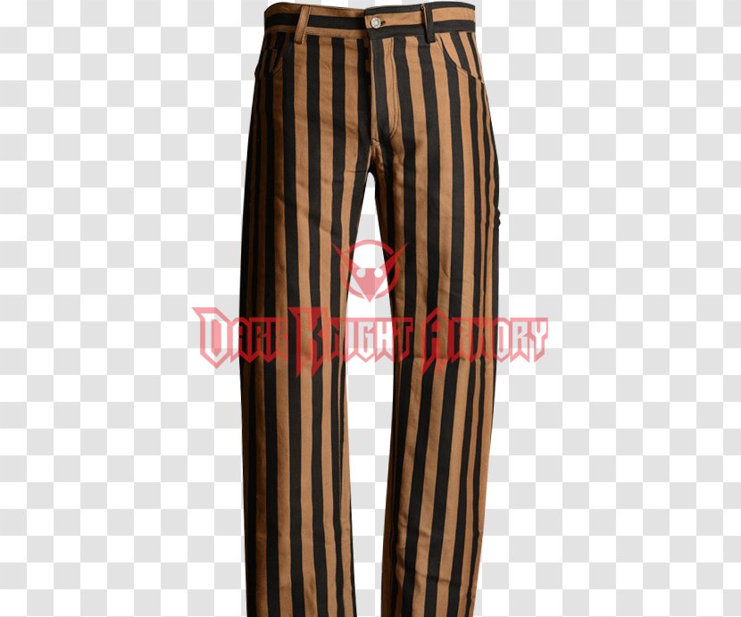 Waist Slim-fit Pants Clothing Yoga - Brown Stripes Transparent PNG