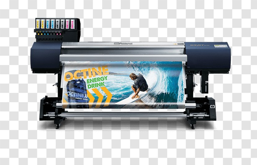 Inkjet Printing Roland DG Wide-format Printer - Digital Transparent PNG