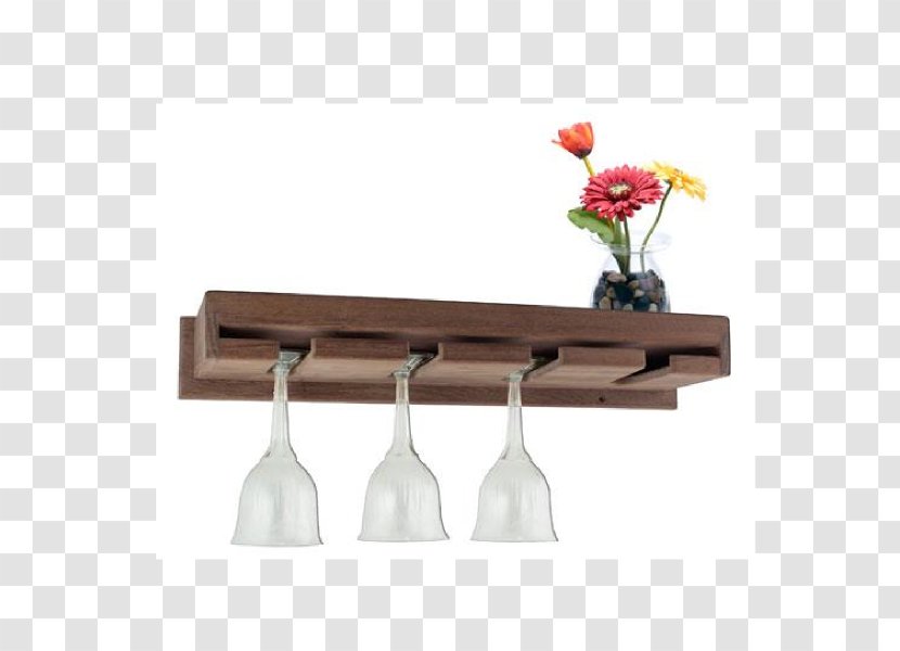 Wine Glass Shelf Racks - Table Transparent PNG