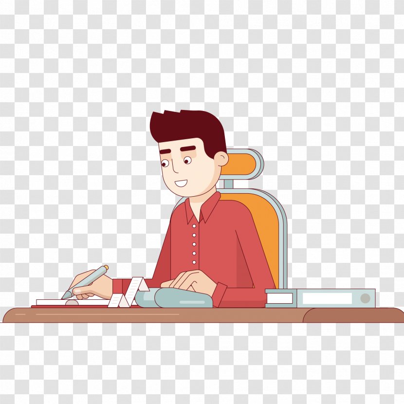 Graphic Design Photography Illustration - Calculation - Working Man Transparent PNG