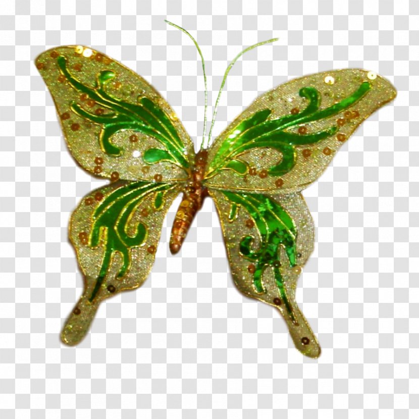 Clip Art Vector Graphics Butterflies Menelaus Blue Morpho Green Swallowtail - Glitter Transparent PNG