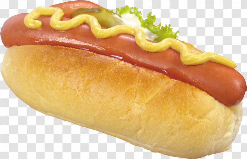 Hot Dog Sausage Hamburger Butterbrot - Image Transparent PNG
