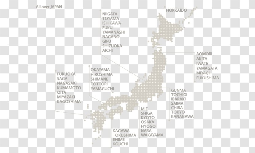 Japan Stock Photography Vector Map - Text Transparent PNG