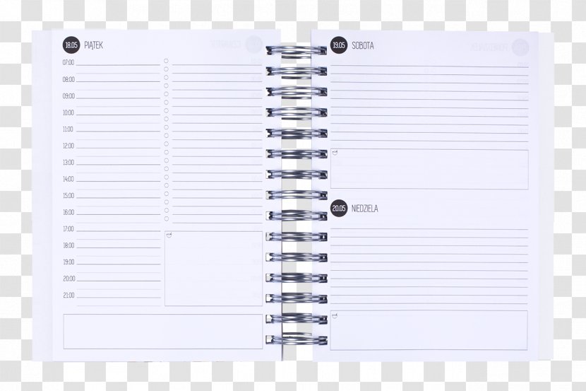 Paper Notebook - Daily Planner Transparent PNG