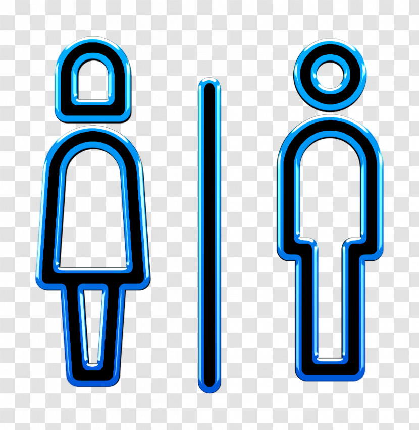 Toilets Sign Icon Airport Signs Icon Bathroom Icon Transparent PNG