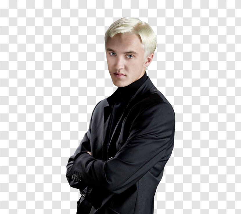 Draco Malfoy Tom Felton Pansy Parkinson Harry Potter And The Deathly Hallows – Part 1 - Slytherin House - Sleeve Transparent PNG