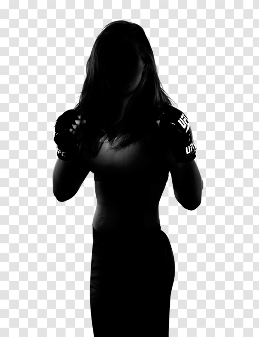 UFC Fight Night 110: Lewis Vs. Hunt - Monochrome Photography - Ultimate Japan 87: Overeem Arlovski Night: Maia UsmanShadow Woman Transparent PNG