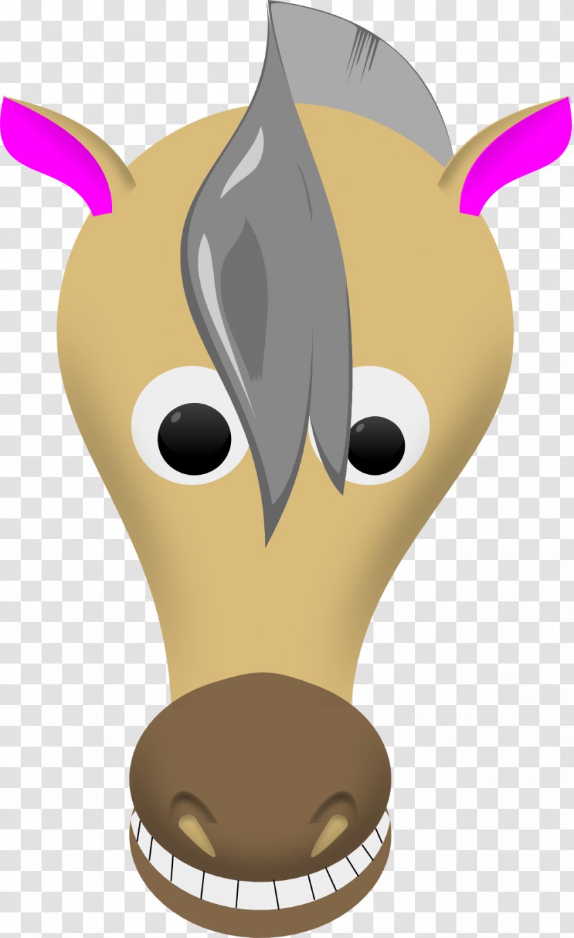 Horse Rarity Pony Cartoon - Face - Barn Transparent PNG