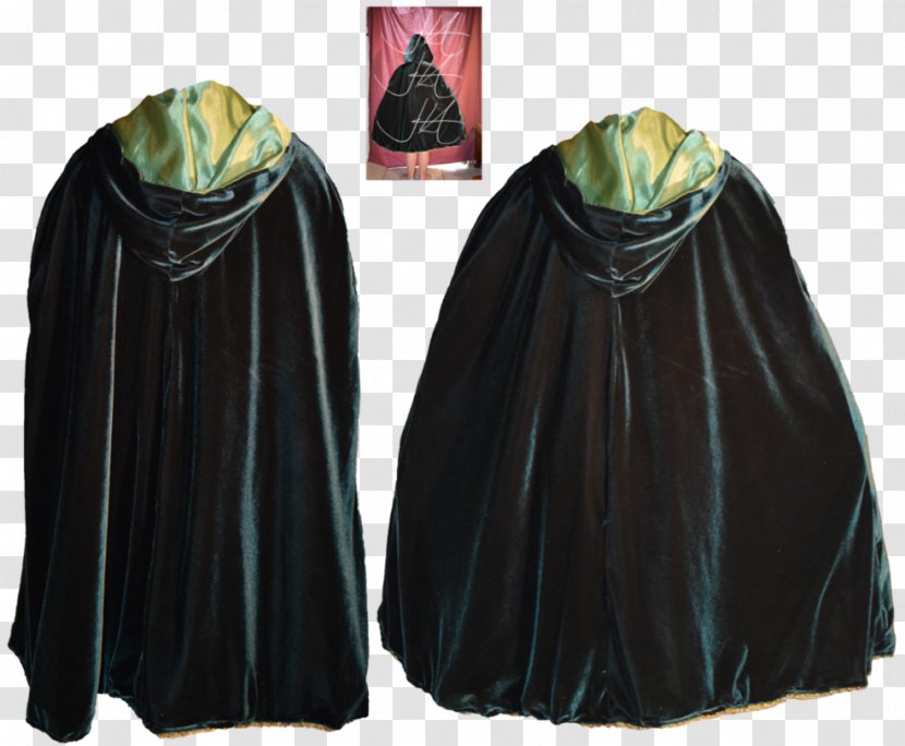 Hoodie Cloak Cape Outerwear - Hood - Velvet Transparent PNG