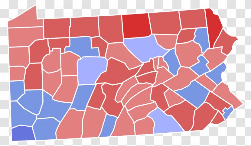 United States Presidential Election In Pennsylvania, 2016 US Election, 2012 2008 - Blue Transparent PNG