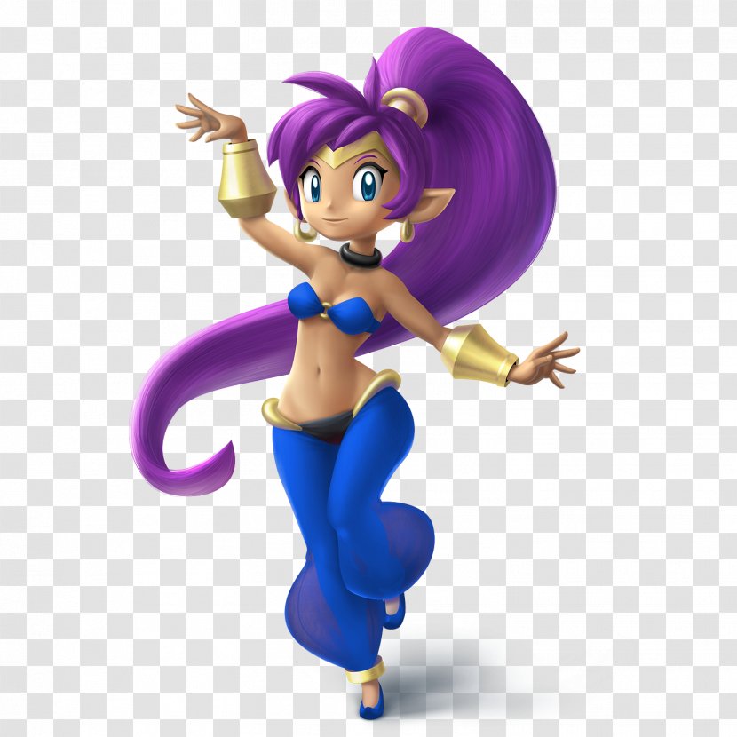 Shantae: Half-Genie Hero Shantae And The Pirate's Curse Super Smash Bros. For Nintendo 3DS Wii U Risky's Revenge Ryu - Video Game Transparent PNG
