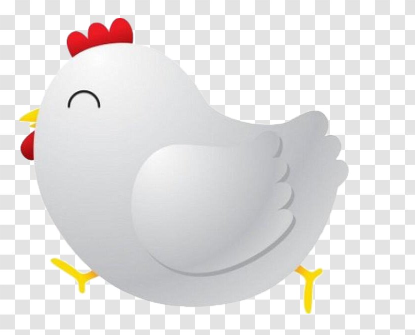 Chicken Rooster Bird Illustration - Livestock - Chick Transparent PNG